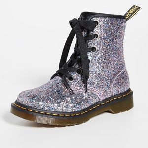 Dr. Martens 1460 Farrah Glitter Boot RARE 8 NWT